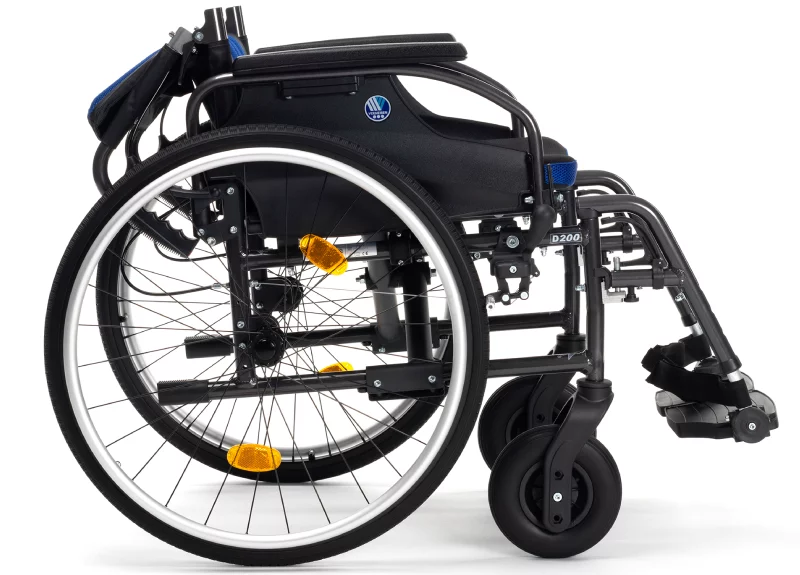 Wózek inwalidzki ze stopów lekkich D200 Split Vermeiren