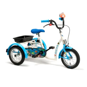 Vermeiren 2202 „Aqua” – trójkołowy rowerek rehabilitacyjny dla dziewczynek 3–7 lat