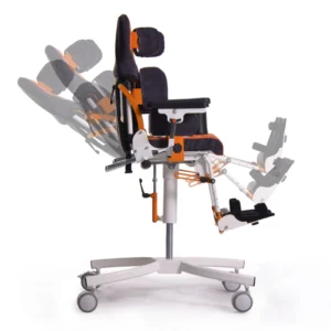 Siedzisko ortopedyczne dla dzieci stabilizujące plecy i głowę BAYO Vermeiren