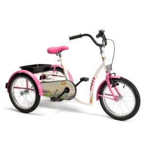 Rower rehabilitacyjny trójkołowy dla dziewczynek w wieku 8-13 lat Happy Vermeiren