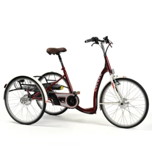 Trójkołowy rower rehabilitacyjny elektryczny dla dorosłych LAGOON - E Vermeiren