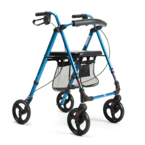 Balkonik rehabilitacyjny aluminiowy z regulacją wysokości siedziska Eco - Plus Vermeiren