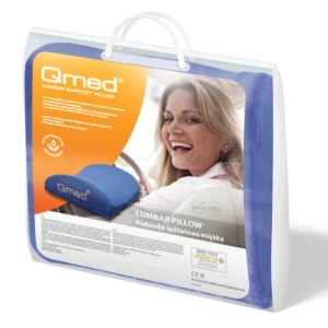 Qmed Lumbar Support Pillow – miękka poduszka lędźwiowa dla zdrowego kręgosłupa