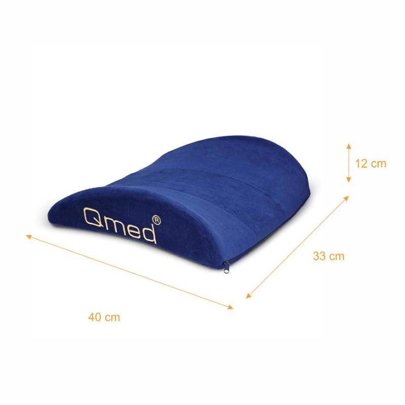Poduszka lędźwiowa marki Qmed (twarda) LUMBAR SUPPORT PILLOW