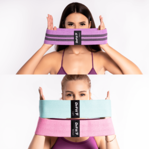 Zestaw materiałowych gum oporowych DrFit