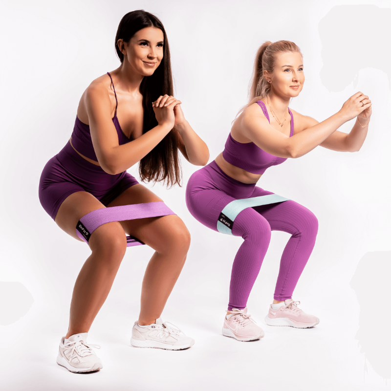 Zestaw materiałowych gum oporowych DrFit