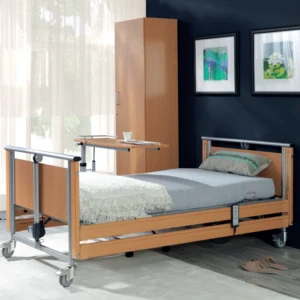 Łóżko rehabilitacyjne elektryczne PB 326 z wysięgnikiem Elbur (2) Łóżko rehabilitacyjne elektryczne PB 326 z wysięgnikiem Elbur