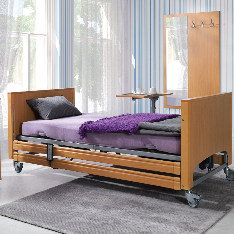 Łóżko rehabilitacyjne elektryczne regulowane dla chorego PB 331 Elbur