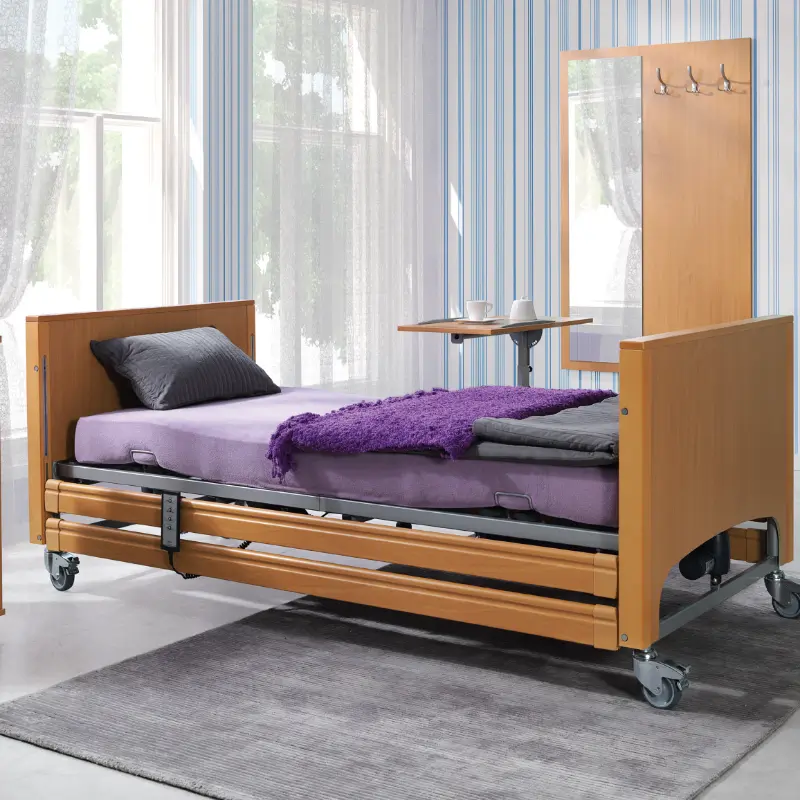 Łóżko rehabilitacyjne elektryczne regulowane dla chorego PB 331 Elbur