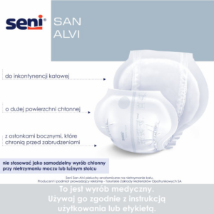 Pieluchy anatomiczne Seni San Alvi