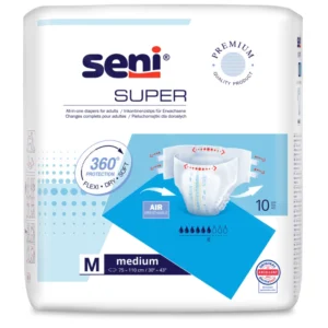 Seni Super pieluchomajtki dla dorosłych zapinane na rzepy