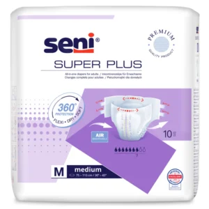 Seni Super Plus pieluchomajtki dla dorosłych zapinane na rzepy