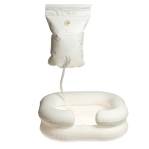 Umywalka do mycia głowy dla niepełnosprawnych z prysznicem