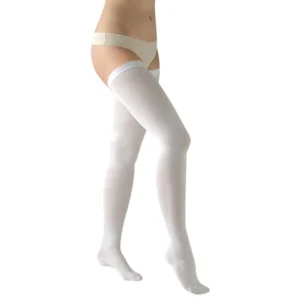 Avicenum ANTI-TROMBO PREMIUM pończochy przeciwzakrzepowe dla pacjentów leżących, z czubkiem zamkniętym, z lamówką