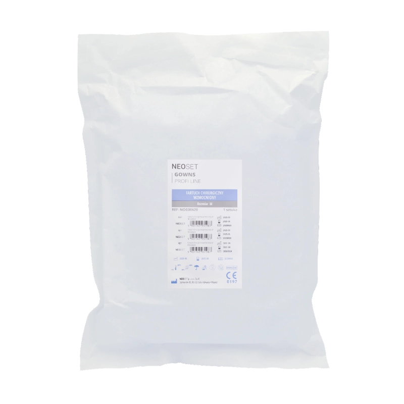 Fartuch chirurgiczny standard z ręcznikami NEOSET GOWNS PROFI LINE