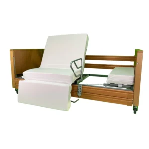 Obrotowe Łóżko Rehabilitacyjne TWIST – Elektryczne z Funkcją Fotela i Wspomaganiem Pionizacji