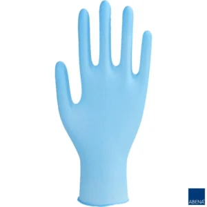 Rękawice Nitrylowe Bezpudrowe Niebieskie ABENA