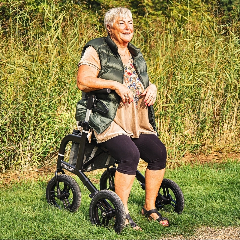 Rollator PUMA AIR podpórka inwalidzka czterokołowa