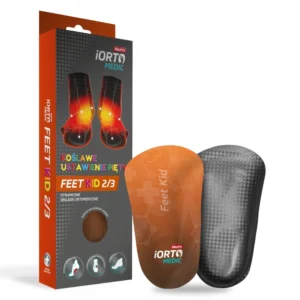 Wkładki Ortopedyczne dla Dzieci Feet Kid 23 – Supinujące na Koślawość Pięt iOrto Medic