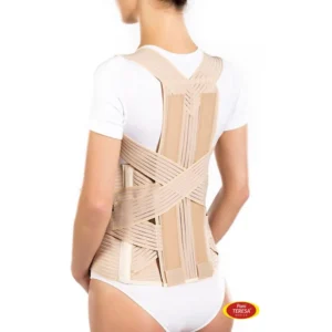 Wysoka orteza piersiowo-lędźwiowo-krzyżowa regulowana – Pani Teresa Medica