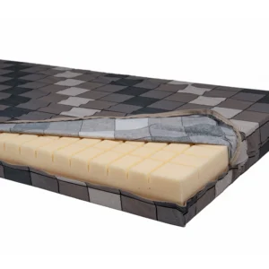 Materac przeciwodleżynowy piankowy „Gofer” 200x90x12 cm – Pokrowiec bawełniany