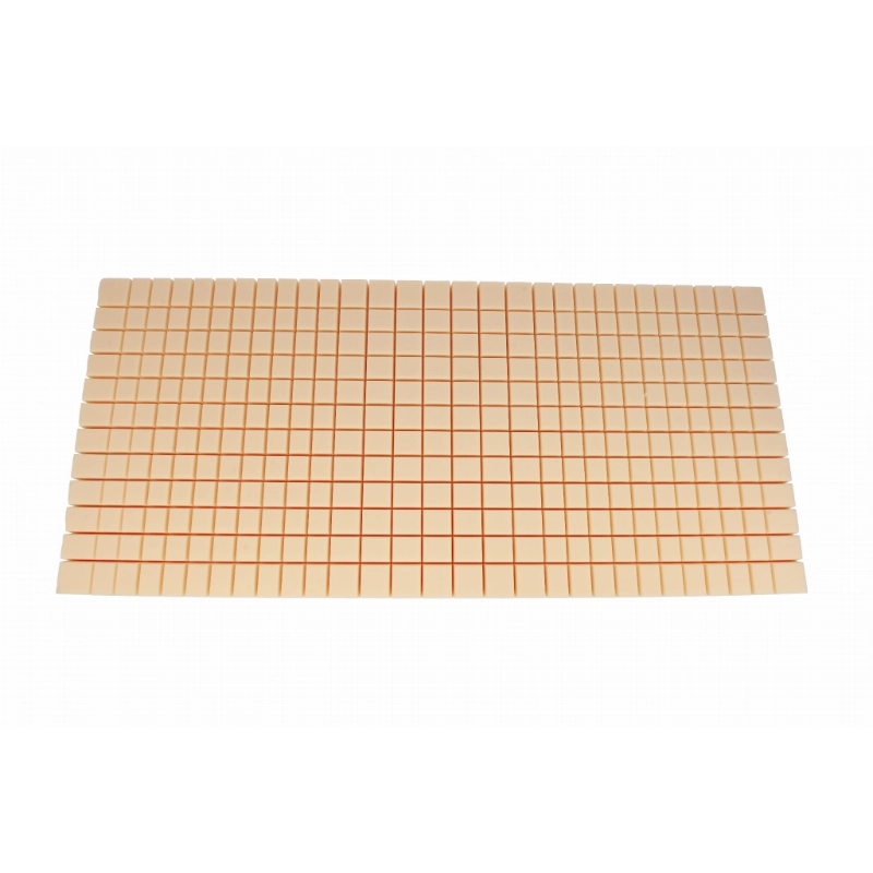 Materac przeciwodleżynowy piankowy „Gofer” 200x90x12 cm – Pokrowiec bawełniany