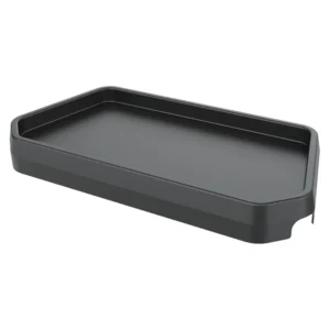 Taca z matą antypoślizgową do rollatora, Czarna - Rehasense