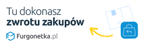 Zwrot zakupów furgonetka
