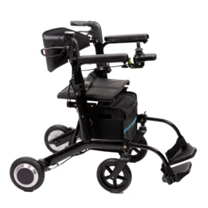 Wózek inwalidzki elektryczny 2w1 z funkcją chodzika AT52334 – Antar