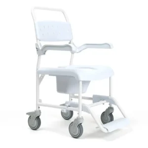 Wózek prysznicowo-toaletowy Vermeiren PLUO (Koła 5) – Aluminiowy