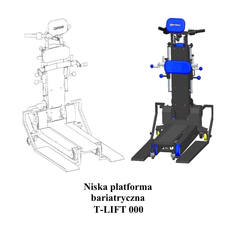 Schodołaz Gąsienicowy Platformowy LG 2004 T-LIFT udźwig do 300 kg – Mobilex