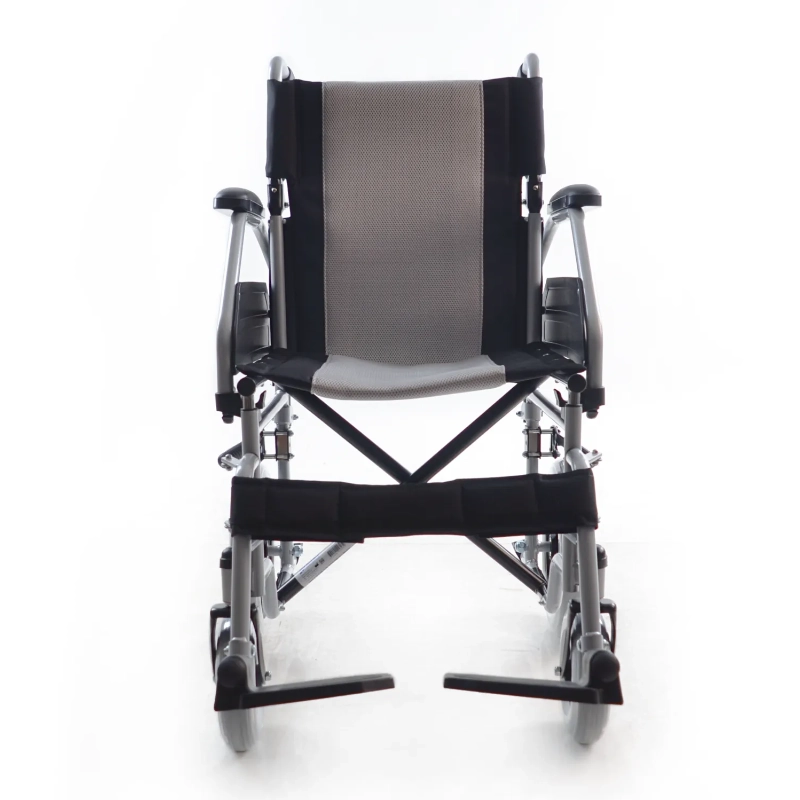Wózek inwalidzki transportowy SEAL WHEELCHAIR 12″ Stalowy – Mobilex