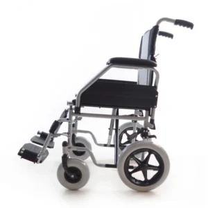 Wózek inwalidzki transportowy SEAL WHEELCHAIR 12″ Stalowy – Mobilex