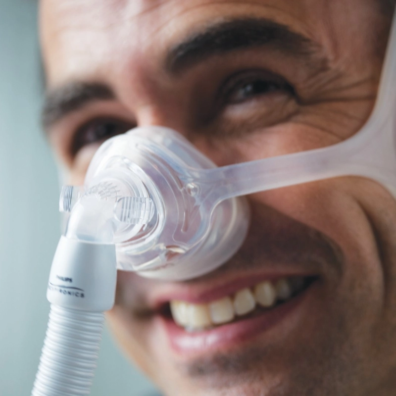 Maska nosowa do aparatu CPAP Philips Wisp ze szkieletem silikonowym