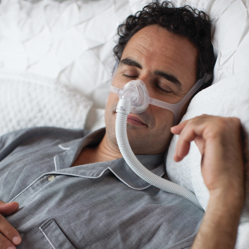 Maska nosowa do aparatu CPAP Philips Wisp ze szkieletem silikonowym