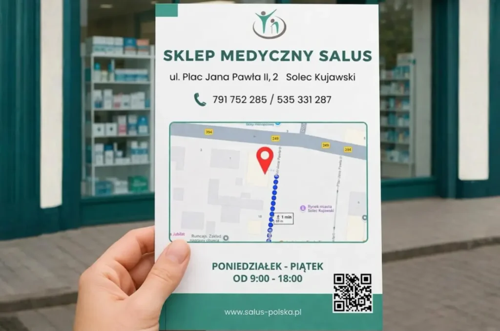 Sklep ze sprzętem medycznym i rehabilitacyjnym Solec Kujawski