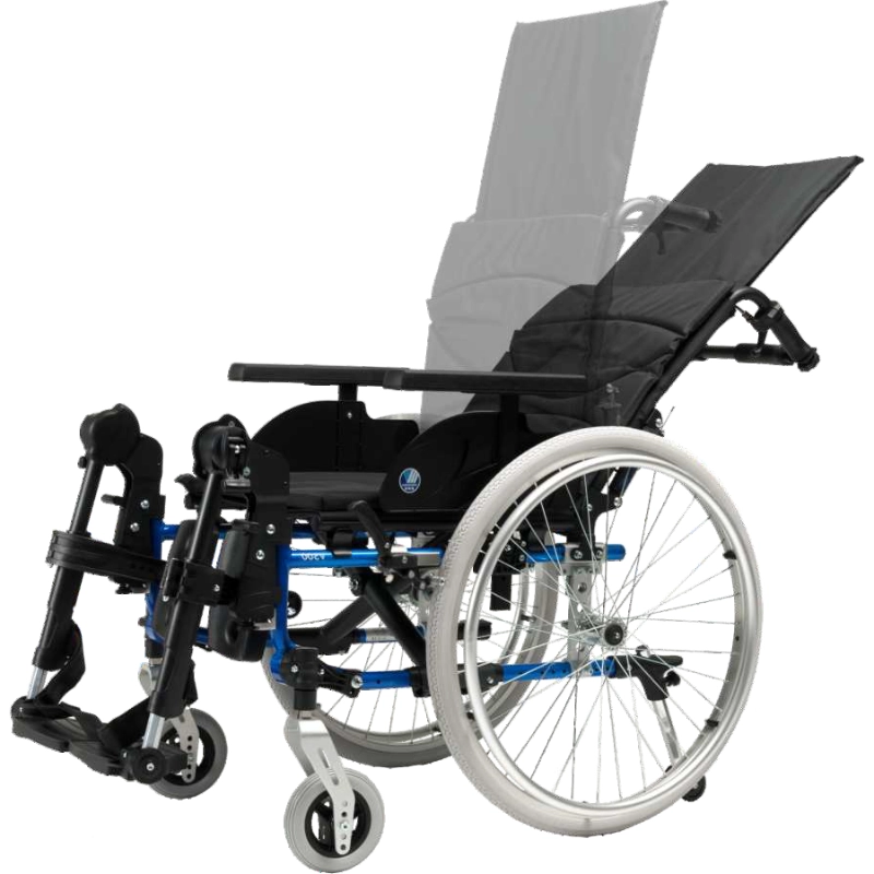 Aluminiowy wózek inwalidzki specjalny stabilizujący Vermeiren V500 30