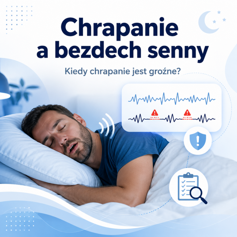 Chrapanie a bezdech senny. Czy chrapanie jest groźne?