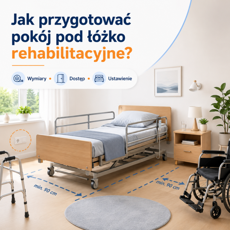 Jak przygotować pokój pod łóżko rehabilitacyjne