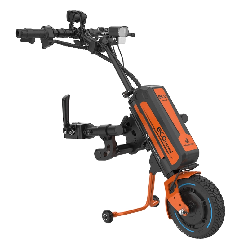 Lekka przystawka elektryczna do wózka Rehasense ECO TRAVEL LX 8″ – walizka w zestawie