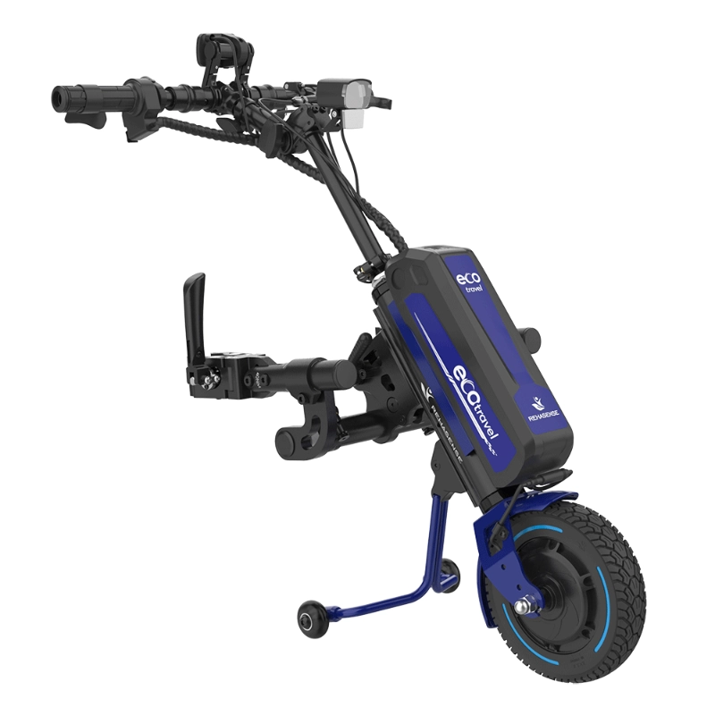 Lekka przystawka elektryczna do wózka Rehasense ECO TRAVEL LX 8″ – walizka w zestawie