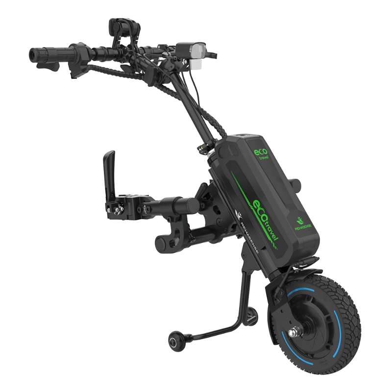 Lekka przystawka elektryczna do wózka Rehasense ECO TRAVEL LX 8″ – walizka w zestawie