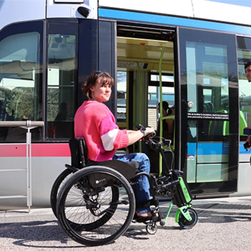 Lekka przystawka elektryczna do wózka Rehasense ECO TRAVEL LX 8″ – walizka w zestawie - obrazek 13