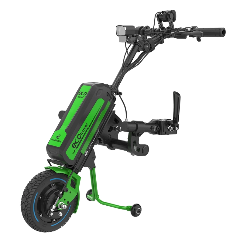Lekka przystawka elektryczna do wózka Rehasense ECO TRAVEL LX 8″ – walizka w zestawie