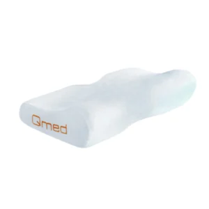Ortopedyczna poduszka profilowana do snu Qmed Premium Pillow – pianka z pamięcią kształtu, 60×35 cm