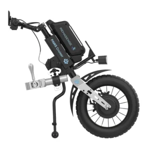Przystawka elektryczna do wózka Rehasense PAWS Cruiser 16″ – podłączanie ręczne, kierownica standardowa, rama 295–540 mm