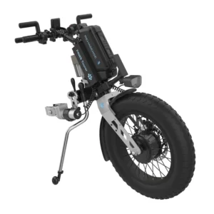 Przystawka elektryczna do wózka Rehasense PAWS Tourer 20″ Fat Tyre – podłączanie automatyczne, kierownica Tetra, szerokość ramy 295–540 mm