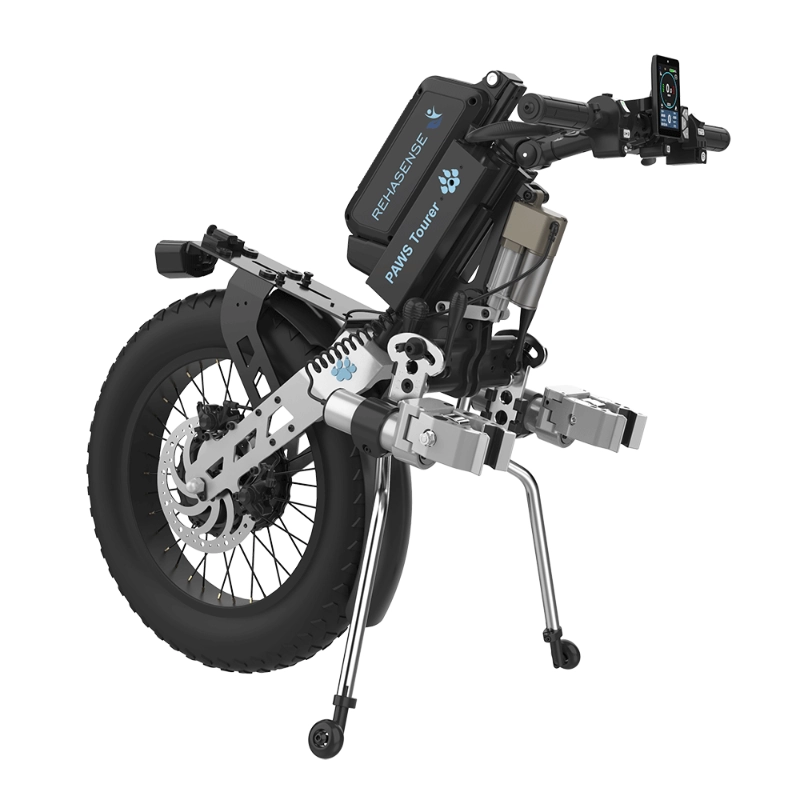 Przystawka elektryczna do wózka Rehasense PAWS Tourer 20″ – opona 20″ x 2.125″, automatyczne podłączanie, standardowa kierownica, szerokość ramy 295–540 mm