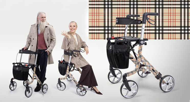 Designerski rollator Rehasense Space LX Art Line