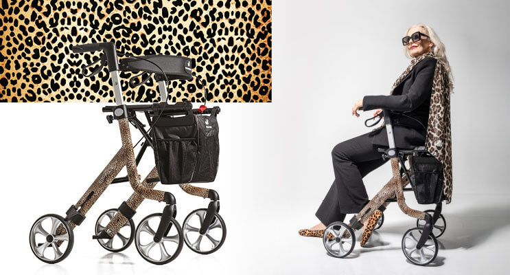 Designerski rollator Rehasense Space LX Art Line